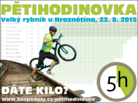 Pětihodinovka Bez pedálů odstartuje již příští sobotu  v Hroznětíně 