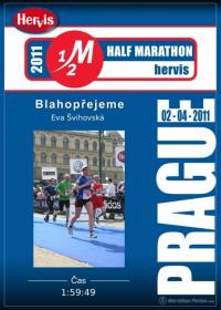 Jak jsem běžela Hervis ½maraton Praha za dva 