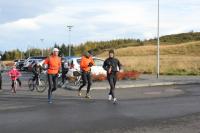 René Kujan běží Islandem